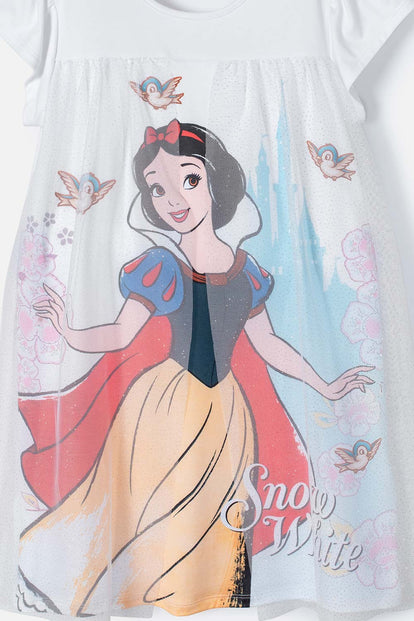 PIJAMA PRINCESAS DISNEY TIPO BATOLA PARA NIÑA