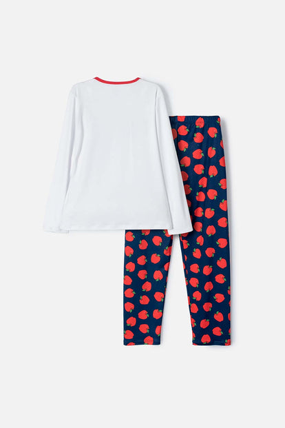 PIJAMA PRINCESAS DISNEY CON PANTALÓN LARGO PARA NIÑA