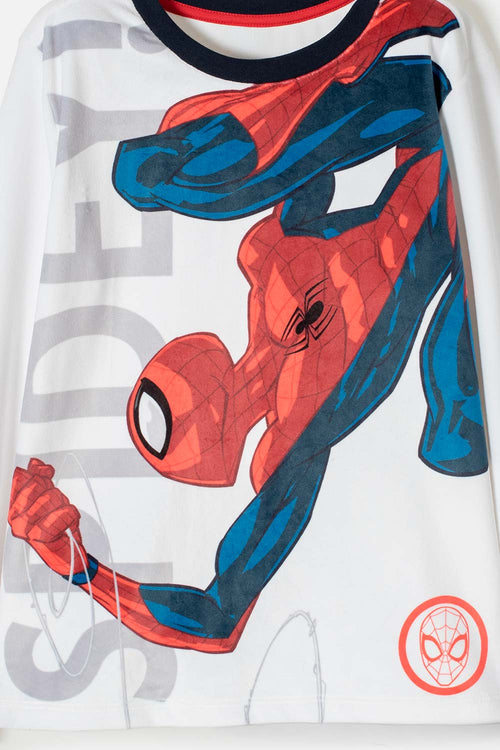 PIJAMA DE SPIDER-MAN CON PANTALÓN LARGO MULTICOLOR PARA NIÑO
