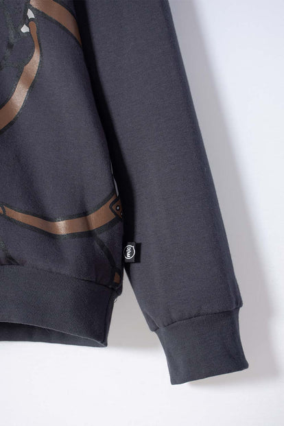 BUZO CÓMO ENTRENAR A TU DRAGÓN GRIS Y VERDE CON CAPUCHA PARA NIÑO