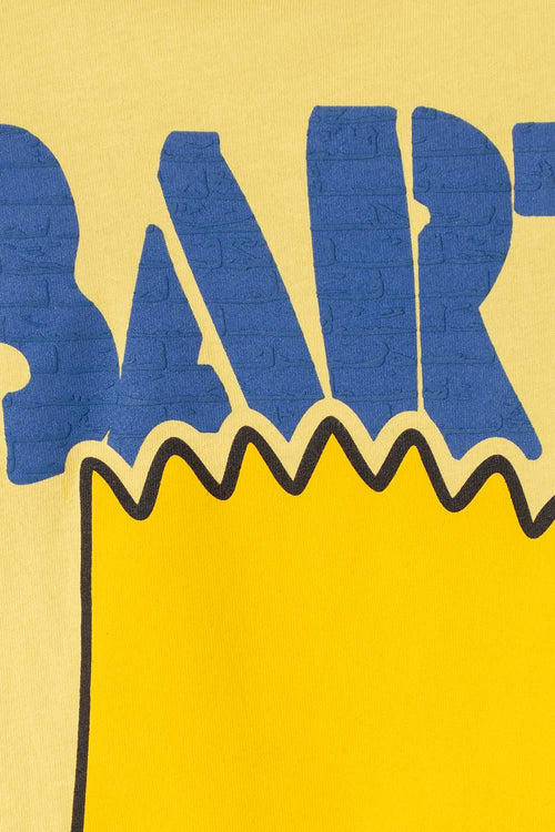 CAMISETA DE LOS SIMPSONS MANGA CORTA AMARILLA PARA NIÑO