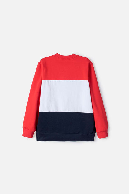 BUZO DE LA NASA CERRADO MULTICOLOR PARA NIÑO