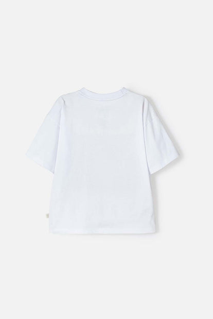 CAMISETA DE GABBY’S DOLLHOUSE MANGA CORTA BLANCO PARA NIÑA