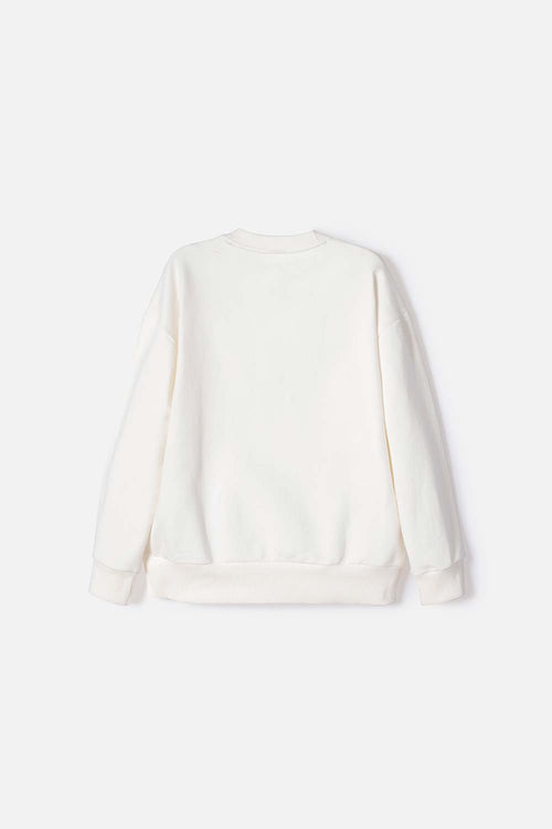 BUZO MINNIE MOUSE CERRADO MARRFIL PARA NIÑA