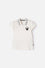 CAMISETA TIPO POLO MINNIE MOUSE MARFIL PARA NIÑA