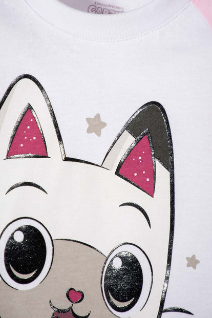 CAMISETA DE GABBY’S DOLLHOUSE MANGA CORTA MULTICOLOR PARA NIÑA