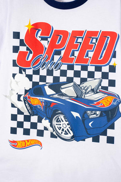 PIJAMA DE HOT WHEELS CON PANTALÓN LARGO MULTICOLOR PARA NIÑO