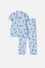 PIJAMA DE STITCH PANTALÓN LARGO MULTICOLOR PARA NIÑA
