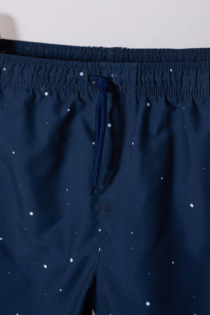 PANTALONETA DE BAÑO DE NASA CON CORDÓN AZUL PARA NIÑO