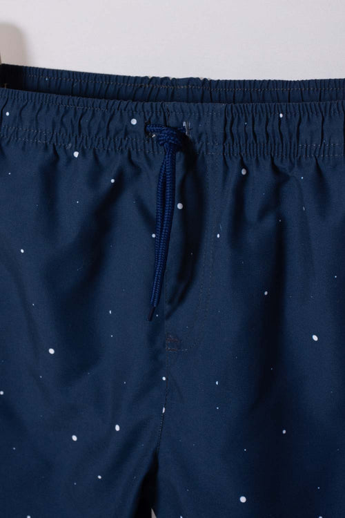 PANTALONETA DE BAÑO DE NASA CON CORDÓN AZUL PARA NIÑO