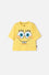 CAMISETA DE BOB ESPONJA MANGA CORTA MULTICOLOR PARA NIÑA