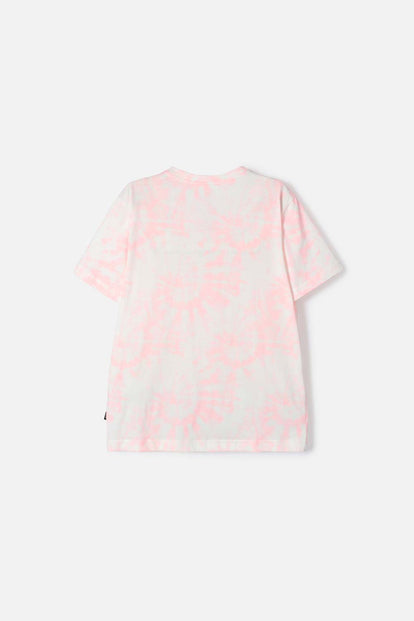 CAMISETA DE BOB ESPONJA MANGA CORTA MULTICOLOR PARA NIÑA