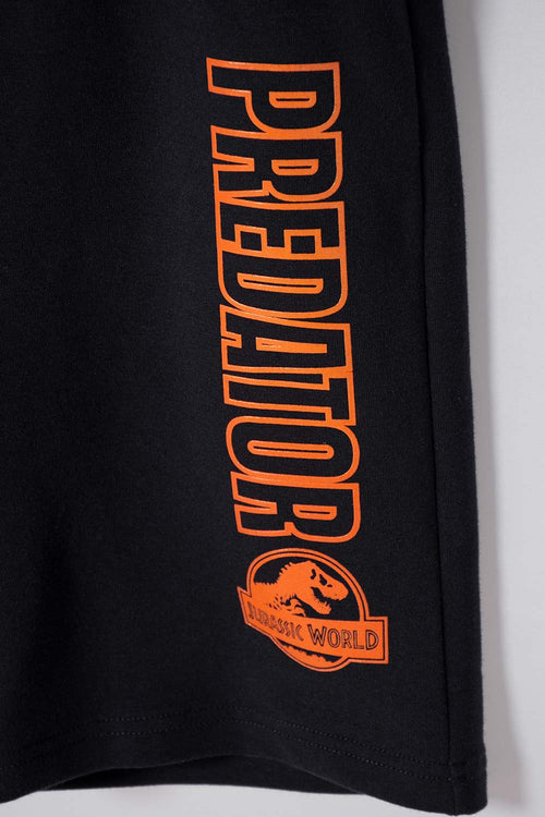 CONJUNTO DE JURASSIC WORLD CON BERMUDA MULTICOLOR PARA NIÑO