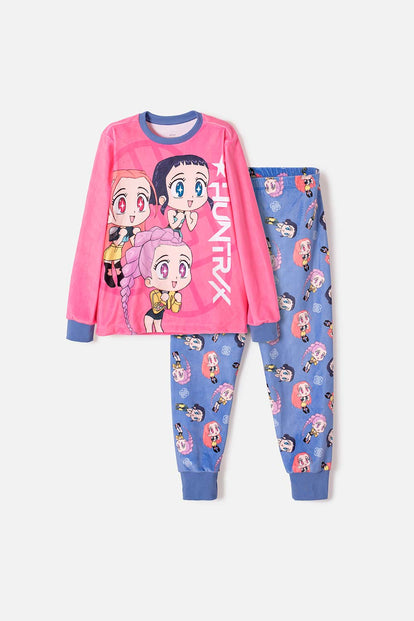 PIJAMA DE K- POP DEMON HUNTERS MULTICOLOR PARA NIÑA