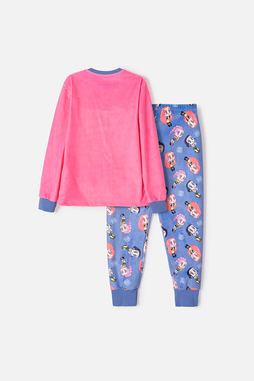 PIJAMA DE K- POP DEMON HUNTERS MULTICOLOR PARA NIÑA