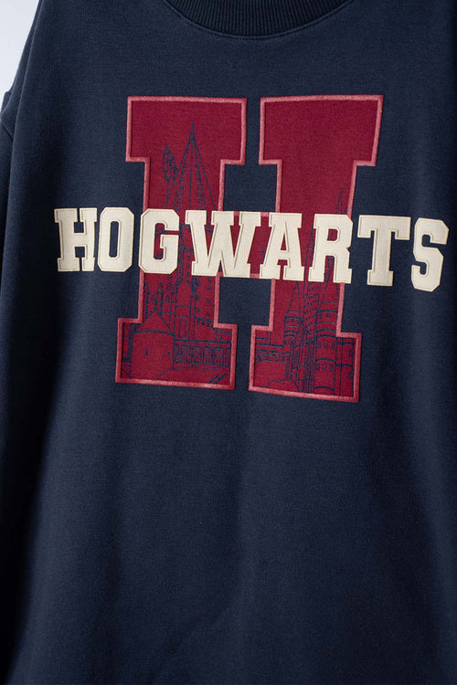 CAMISETA DE HARRY POTTER MANGA LARGA AZUL PARA NIÑO
