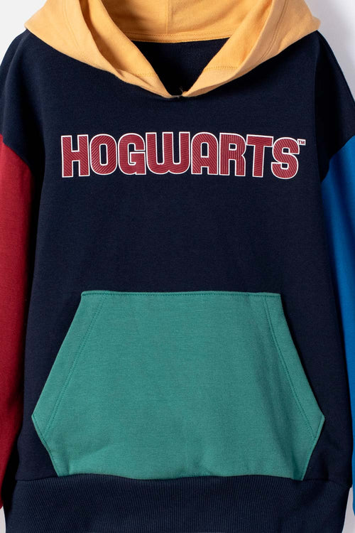 BUZO DE HARRY POTTER CON CAPUCHA MULTICOLOR PARA NIÑO
