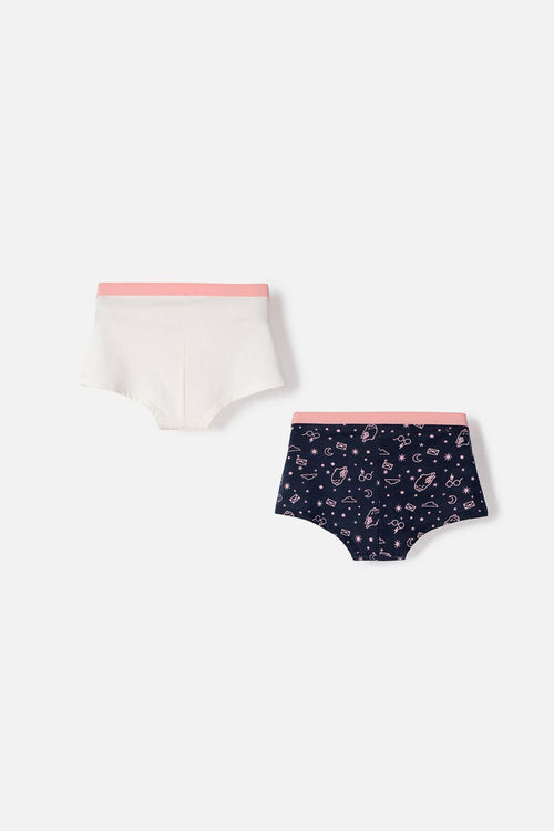 PACK X2 PANTIES DE HARRY POTTER MULTICOLOR PARA NIÑA
