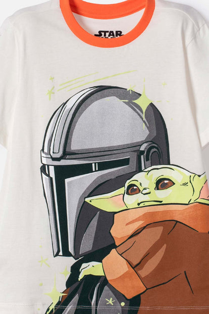 PIJAMA DE MANDALORIAN PANTALÓN LARGO PARA NIÑO