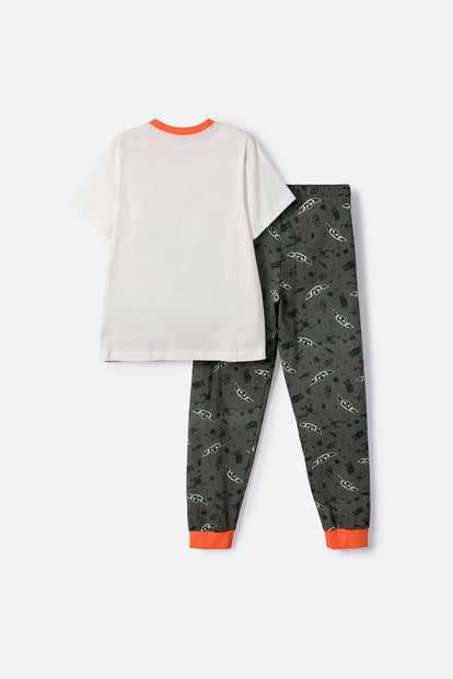 PIJAMA DE MANDALORIAN PANTALÓN LARGO PARA NIÑO