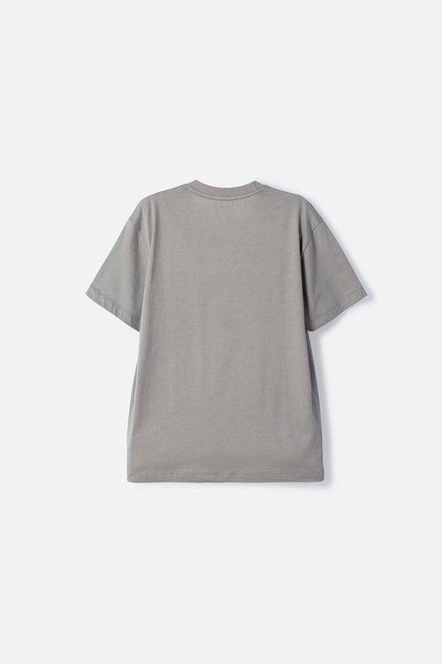 CAMISETA DE BATMAN MANGA CORTA GRIS PARA NIÑO