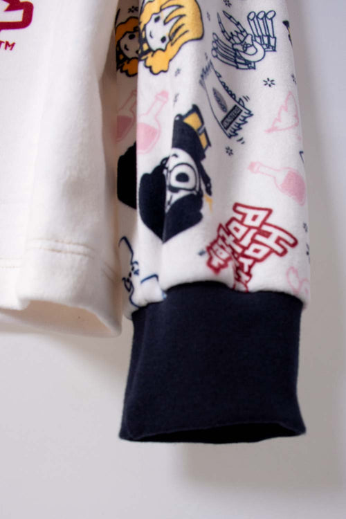 PIJAMA DE HARRY POTTER PANTALÓN LARGO MARFIL PARA NIÑA