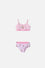 CONJUNTO DE TOP Y PANTY DE BARBIE MULTICOLOR PARA NIÑA