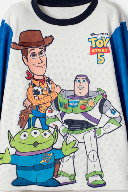 PIJAMA DE TOY STORY CON PANTALÓN LARGO MULTICOLOR PARA NIÑO