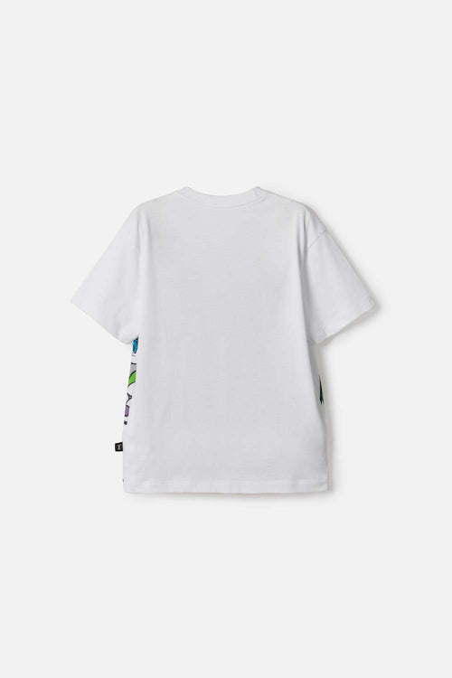 CAMISETA DE TOY STORY MANGA CORTA BLANCO PARA NIÑO