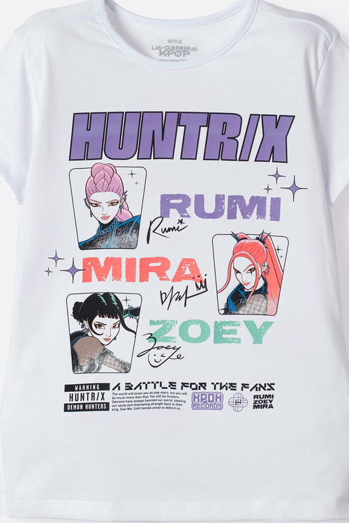 PIJAMA DE K-POP DEMON HUNTERS MULTICOLOR PARA NIÑA