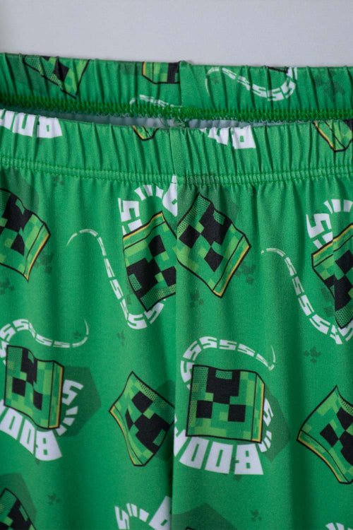 PIJAMA DE MINECRAF PANTALÓN LARGO MULTICOLOR PARA NIÑO