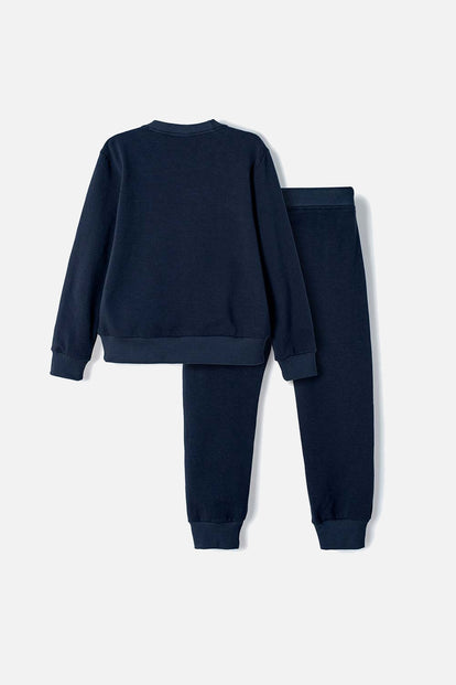 CONJUNTO DE SPIDERMAN PANTALÓN LARGO AZUL PARA NIÑO