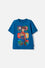 CAMISETA DE TOY STORY MANGA CORTA AZUL PARA NIÑA