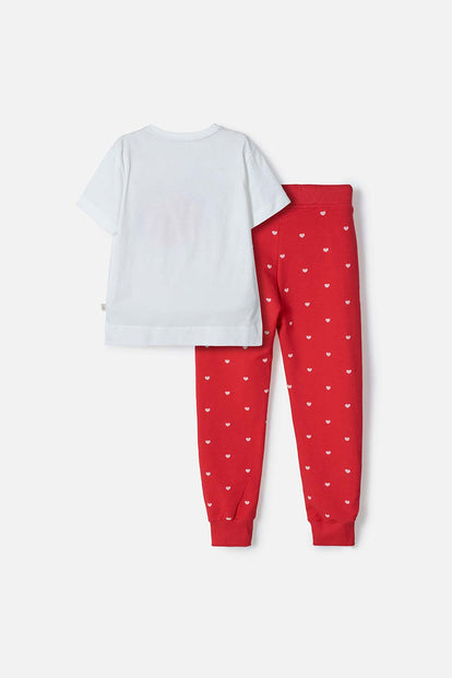 CONJUNTO DE MINNIE MOUSE PANTALÓN MULTICOLOR PARA NIÑA