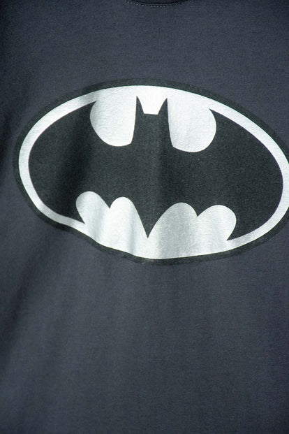 CAMISETA DE BATMAN MANGA LARGA GRIS PARA NIÑO