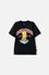 CAMISETA DE LOS SIMPSONS MANGA CORTA NEGRO PARA NIÑO