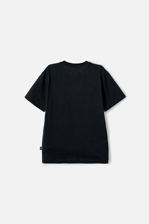 CAMISETA DE LOS SIMPSONS MANGA CORTA NEGRO PARA NIÑO