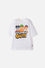 CAMISETA DE STUMBLE GUYS MANGA CORTA BLANCO PARA NIÑO