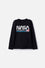 CAMISETA DE LA NASA MANGA LARGA AZUL PARA NIÑO