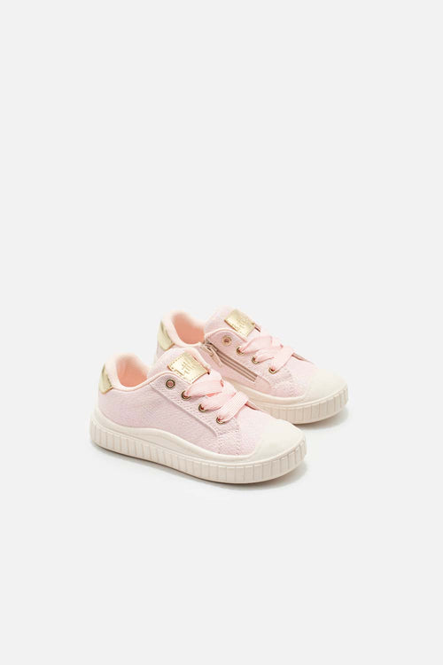 TENIS DE LITTLEMIC ROSADOS PARA NIÑA