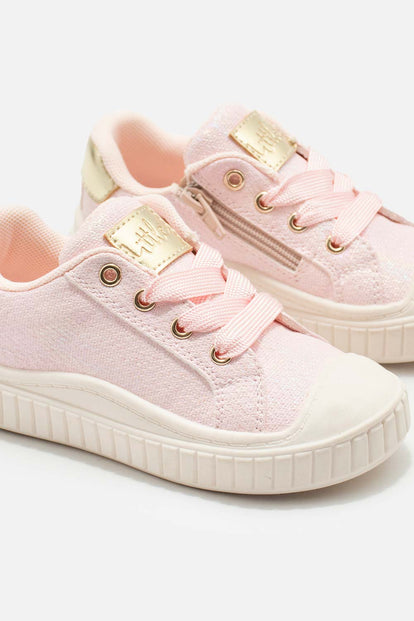 TENIS DE LITTLEMIC ROSADOS PARA NIÑA