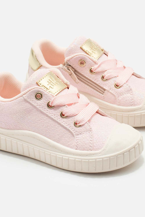 TENIS DE LITTLEMIC ROSADOS PARA NIÑA