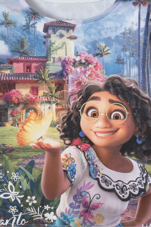 CAMISETA DE ENCANTO MULTICOLOR ESTAMPADA PARA NIÑA 2T A 5T