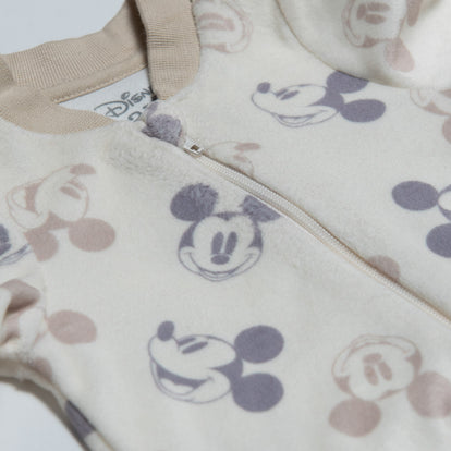 SET PRIMEROS DÍAS PARA BEBÉ UNISEX MARFIL/CAQUI DE MICKEY MOUSE