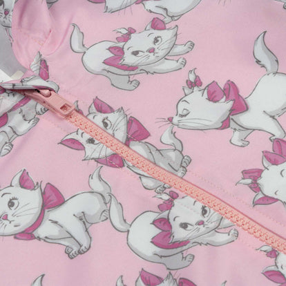  BUZO DE LOS ARISTOGATOS CON CAPUCHA ROSADO PARA BEBÉ NIÑA