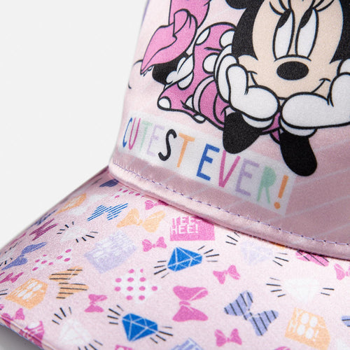 Card slide image -  GORRA DE MINNIE MOUSE ROSADA Y LILA PARA NIÑA