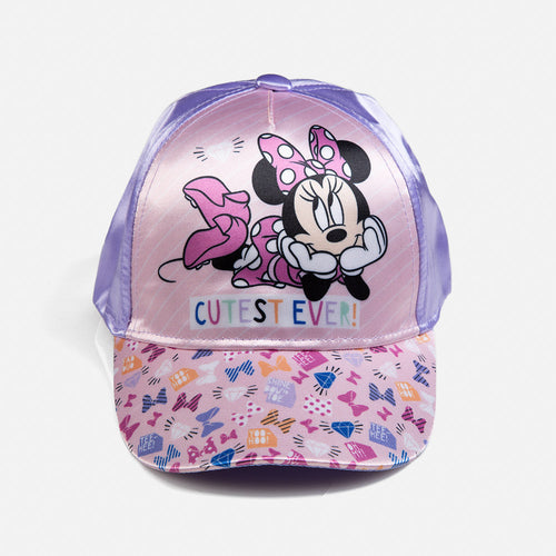 Card slide image -  GORRA DE MINNIE MOUSE ROSADA Y LILA PARA NIÑA