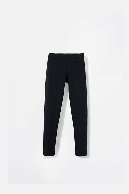 LEGGINGS  MIC CON BRILLANTES NEGRO PARA NIÑA