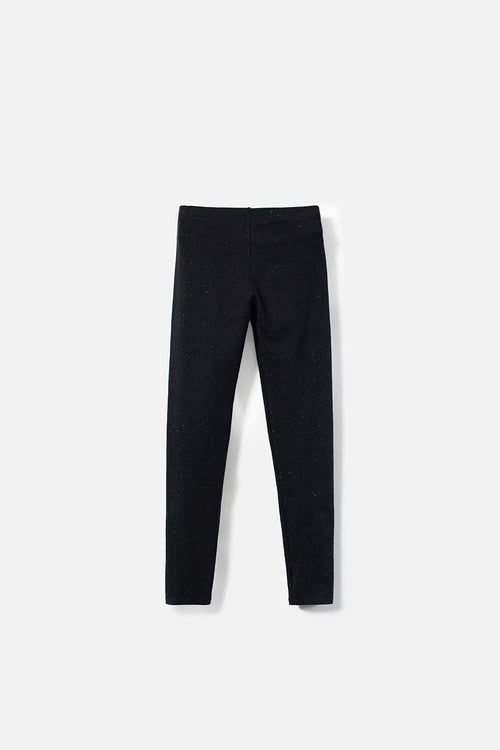 LEGGINGS  MIC CON BRILLANTES NEGRO PARA NIÑA