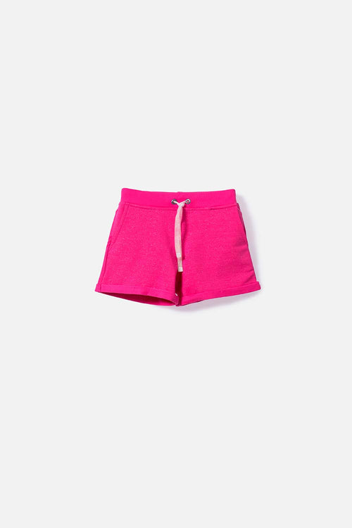 SHORT MIC CON BOLSILLOS FUCSIA PARA NIÑA